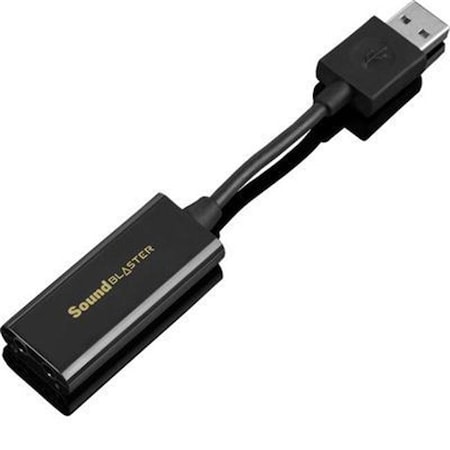 Creative Labs SB173000000 Sound Blaster Play 3 USB Sound Card