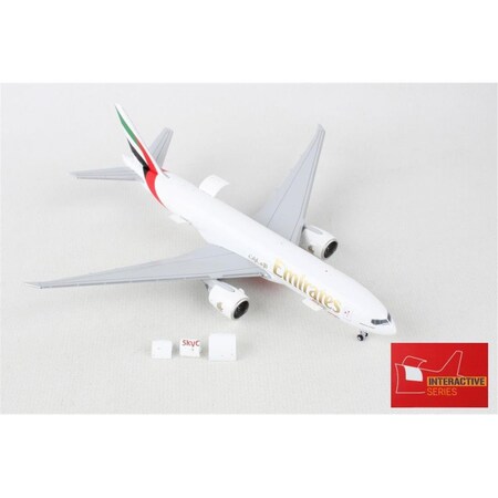 Thinkandplay 1-400 Scale Interactive Emirates Skycargo Model Plane for ...