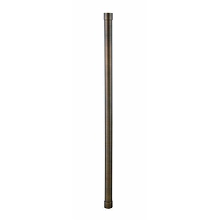 Landscape Light Riser Elitco Lighting 24 in LandscapeSpotlights Extension Riser Antique Brass ...