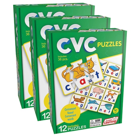 CVC Puzzles, 3 Piece