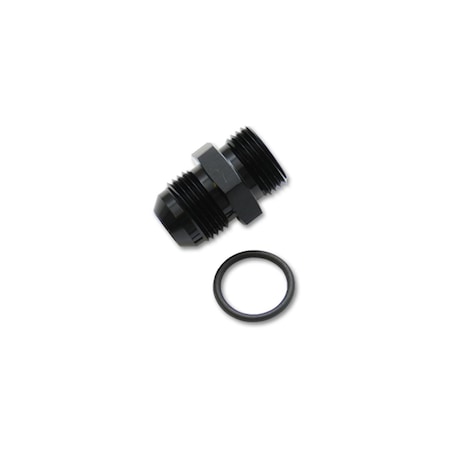 8AN Flare to 8AN Straight Cut Adapter Fitting with O-Ring