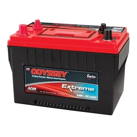 34MPC1500 34M-PC1500 Extreme Series AGM Battery