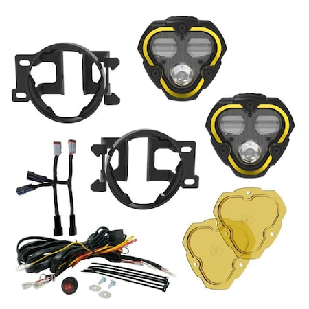 KC Hilite 97154 Flex Era 3 Dual Mode SAE Fog Light
