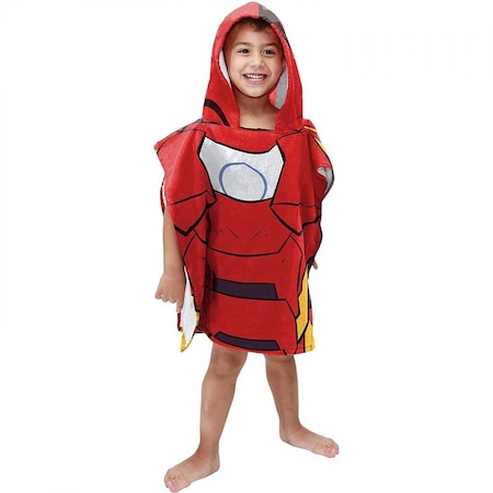 Costume Iron Man Hooded Towel Marvel Thor And Iron Man The