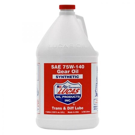 1 gal Synthetic SAE 75W-140 Gear Oil Trans & Diff Lube,
