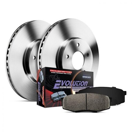 Front Daily Driver Brake Kit for 2007-2018 Jeep Wrangler
