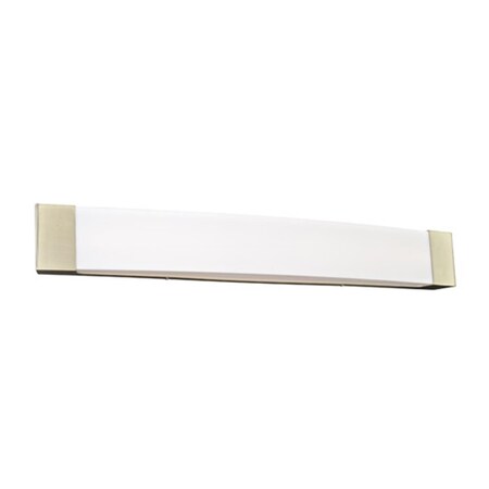 Plc Pomeroy Satin Nickel LED Vanity Light - Large 3393SN | Zoro