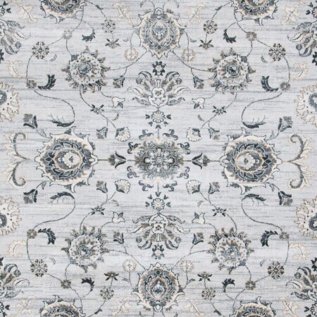 Safavieh 6 ft. 7 in. x 6 ft. 7 in. Square RugLight Grey & Cream ISA940G ...
