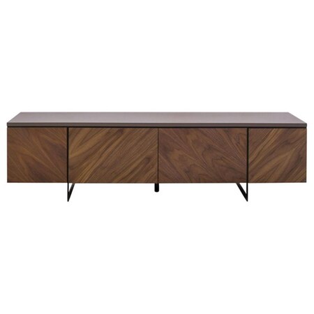 Safavieh Archie Chevron TV Stand, Walnut SFV8716A | Zoro