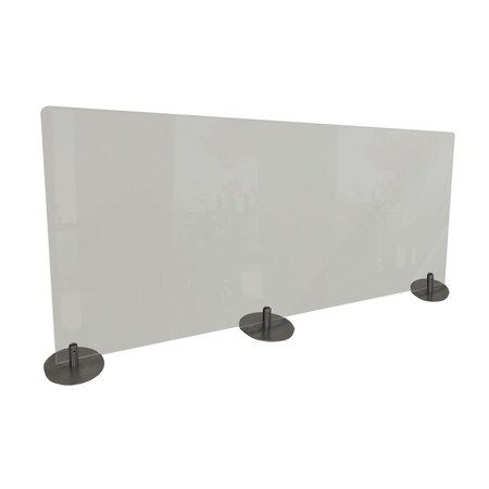 Roomfactory GHEDPSF2459F 25 x 59 in. Desktop Free Standing Plastic ...