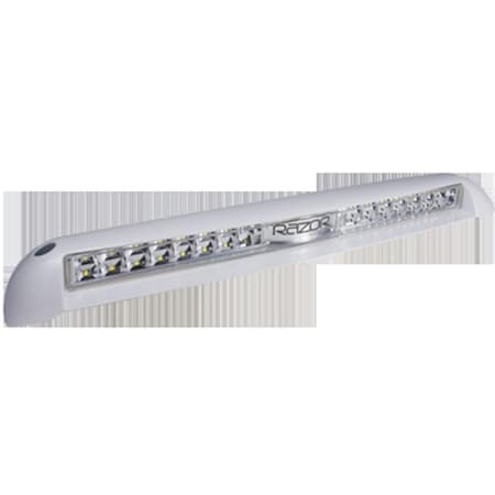 Adjustable Razor Light Fixture Entretenimiento 18 in. Flush Mount Flood Pattern Razor Light Bar White ...