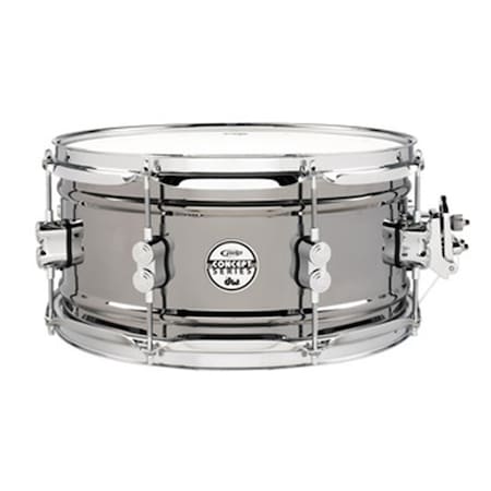 Snare 6.5 x 13 Thin Steel Black Nickel
