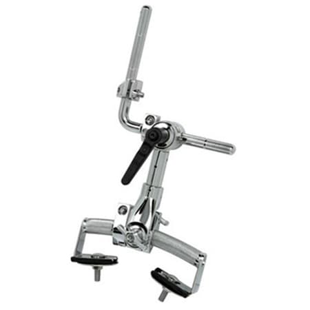 Retro-Style Banana Bass Drum Mount, Chrome