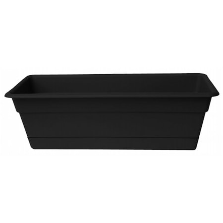 Rugg 30 Inch Window Box Bbq Innovations 30in Dura Cotta Window Box Black BB2796784 | Zoro