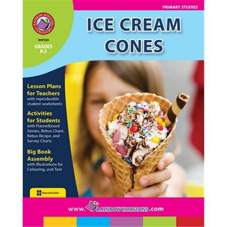 Rainbow Horizons Ice Cream Cones - Grade K to 2 Z69 | Zoro