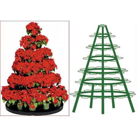 Creative Display Creative Display Rack 106-8FB 6.5 ft. Full Round Tree ...