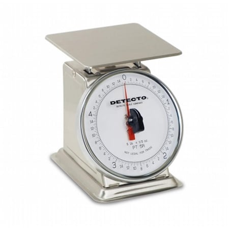 Click Scale Dial Cardinal Scale Top Rotating Dial Scale - Stainless Steel PT-500SRK | Zoro