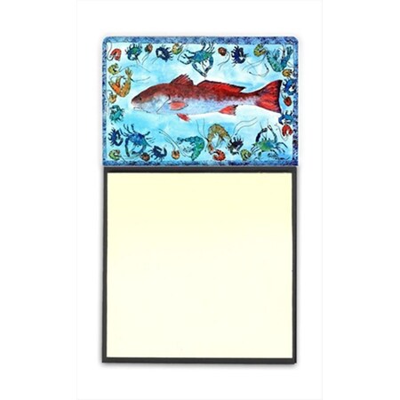 Teachers Aid Red Fish Refiillable Sticky Note Holder or Postit Note ...