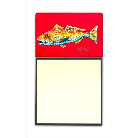 Teachers Aid Fish - Red Fish Alphonzo Refiillable Sticky Note Holder or ...