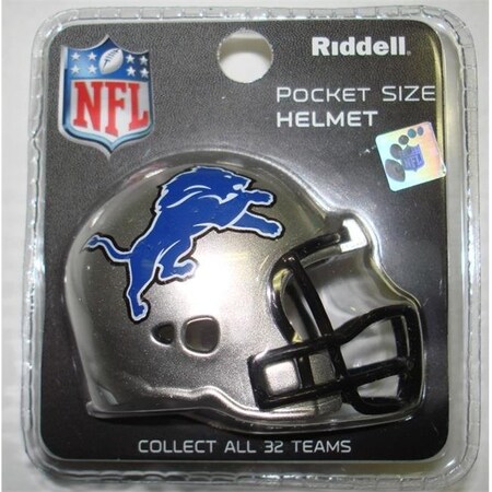 Creatvie Sports Enterprises Creative Sports RPR-LIONS Detroit Lions Riddell  Revolution Pocket Pro Football Helmet RPR-LIONS | Zoro