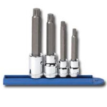Makeithappen 4 Piece 3/8 and 1/2 Inch Drive 12 Point Triple Square ...