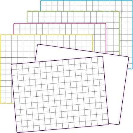 Teacher Created Resources TCR77253 Math Grid Dry Erase Boards; Set of ...