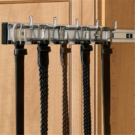 Side Mount Belt Rack Hd HD RSBRC.14SN Rev-A-Shelf Side Mount Belt Rack - Satin Nickel RSBRC ...