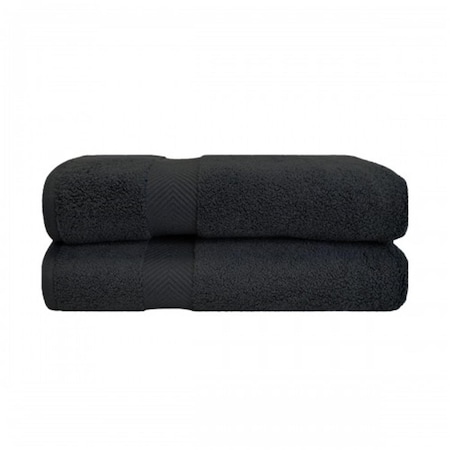 Superior Superior ZT BTOWEL BK Zero Twist Cotton Bath Towel Set