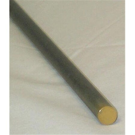 STEELWORKS BOLTMASTER Brass Round Rod - 1/4 Inch Diameter X 36 Inches Long, Corrosion Resistant