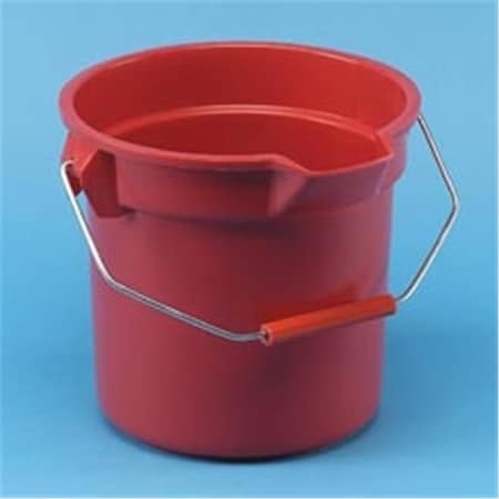 Vortex Brute Plastic Round Bucket- Red VO3033310 | Zoro