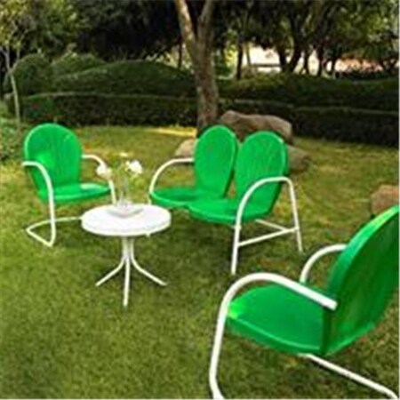 Modern Marketing Crosley Furniture KO10001GR Griffith 4 Piece Metal ...