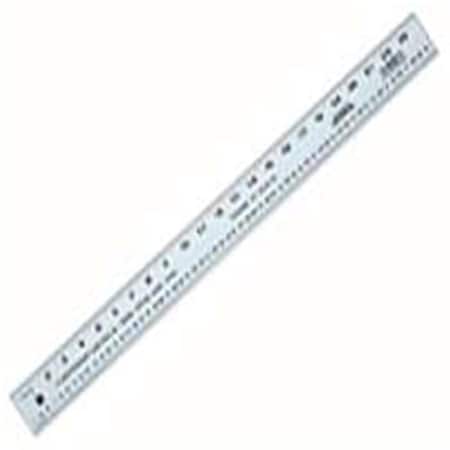 Eat-In J48 Aluminum Straight Edge Rule, 48 In. EA108127 | Zoro