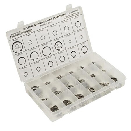 Prospect Fastener Stainless Steel External And Internal Ring Assortment ...