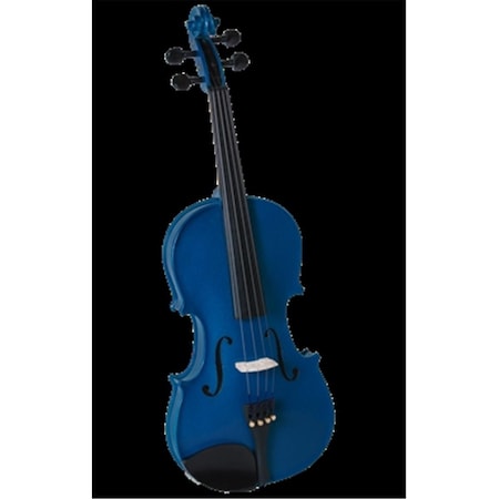 Cremona Premier Novice Violin Outfit - Sparkle Blue, 4-4