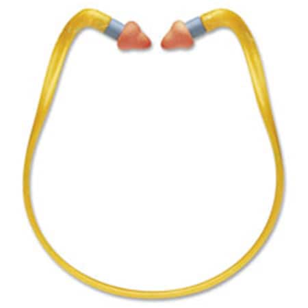 Honeywell Honeywell HWLQB2HYG Ear Band Plugs; Reusable; Pink-Yellow ...