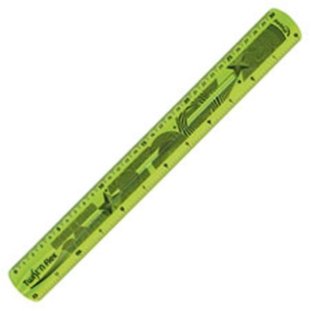 Green Flex Ruler Clean All Twist-N-Flex Ruler; 12 in. CL686905 | Zoro