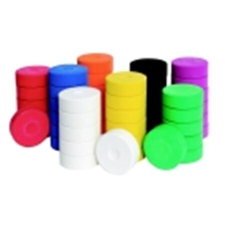 Jack Richeson Jack Richeson 2.25 X 0.75 In. Non-Toxic Tempera Paint Cake White Pack 6 384101