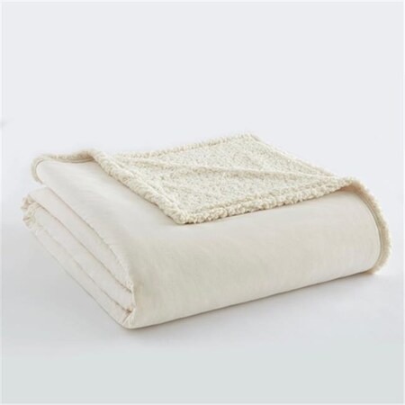 Shavel Shavel EBSHKGIVY Micro Flannel to Sherpa King Ivory Electric Heated  Comforter u0026 Blanket EBSHKGIVY | Zoro