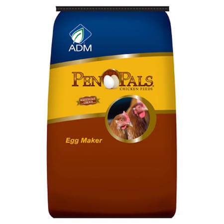 70010AAA44 50 lbs. Chicken Egg Maker Non-Medicated Feed Crumbles