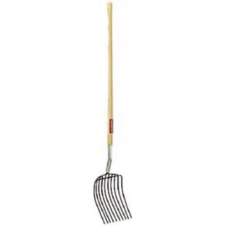 6 Tine Forged Manure Fork, 54" Wood Handle - Sureloc Florida