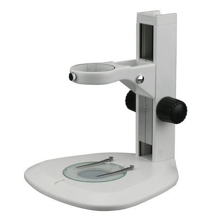 Amscope Large Rounded Microscope Table Stand with Focusing Rack TS110RA ...