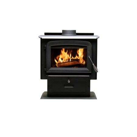 Ashley Hearth Products 2,000 Sq Ft EPA Certified Pedestal Wood Stove  AW2020E-P | Zoro