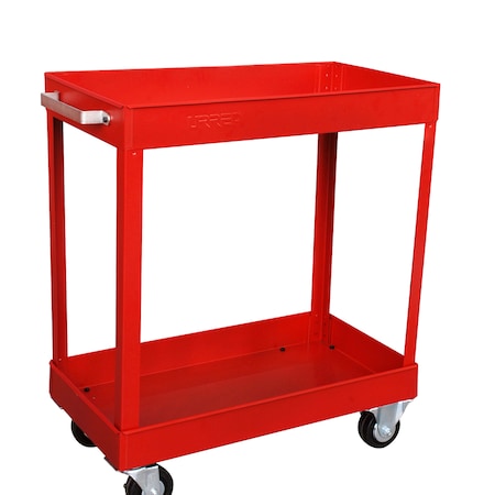 Urrea 30 in, utility service cart with 2 shelves 44180