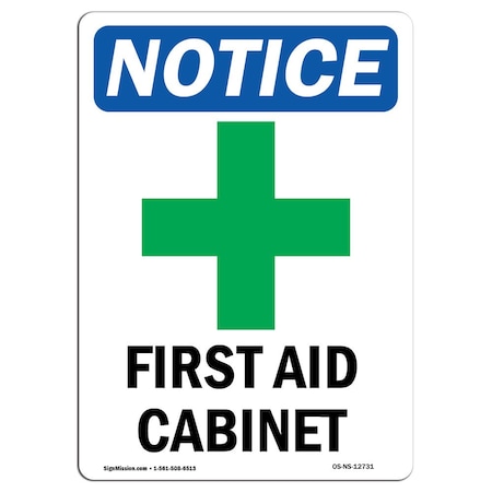 Signmission Safety Sign, OSHA Notice, 24