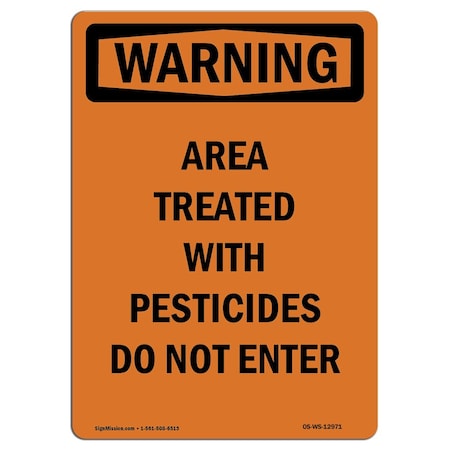 Signmission Safety Sign, OSHA WARNING, 7