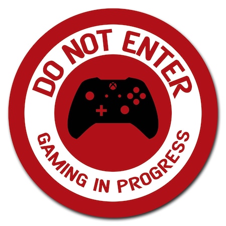 Xbox Signage Signmission 24 in Height, Corrugated Plastic, C-24-CIR-WS-Do Not Enter ...