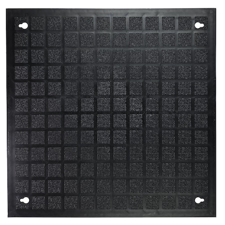 Foundation Smooth Tiles 18 x 18, 4PK F01.18x18BK-CS4