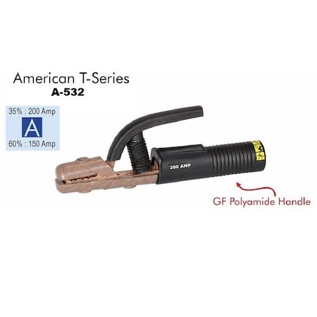 Tech Weld Star Tech Weld Electrode Holder Compatible with Tweco 200 Amps Stinger ...