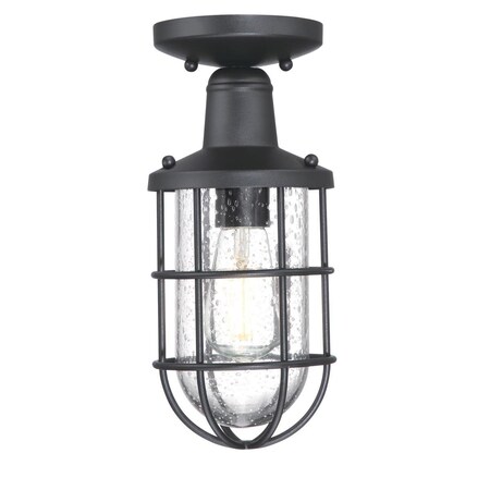 Visual Reference: Westinghouse Fixture Ceiling Outdr Semiflush Mount 60W Crestview 5In
