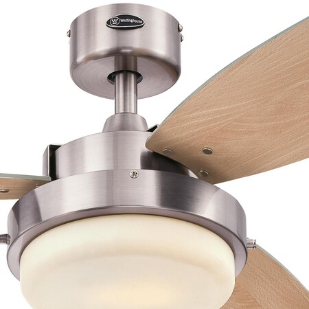 Westinghouse Lighting 7209000 140 05 Alloy Led 52 Inch Indoor Ceiling Fan W Light Kit Zoro Com Indoor Ceiling Fan W Led Light Kit, Westinghouse Alloy Ceiling Fan